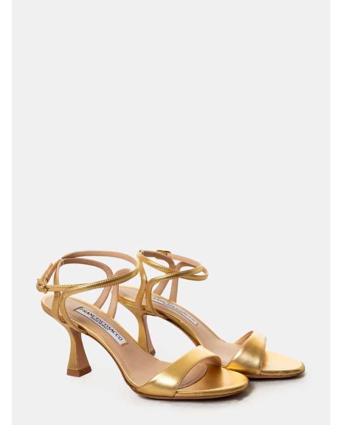 FRANCESCO SACCO Sandalo laminato