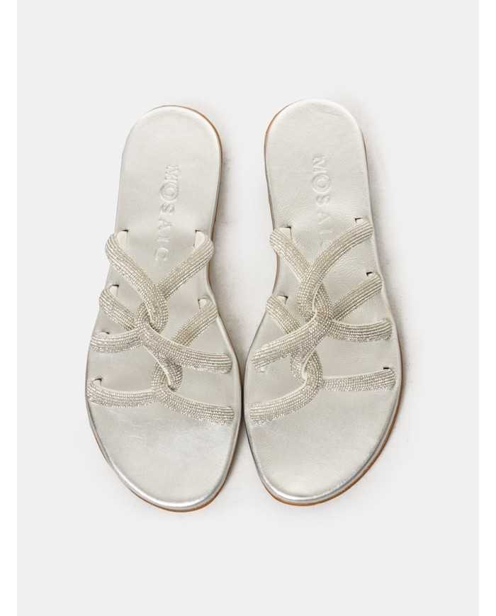 MOSAIC Sandalo strass