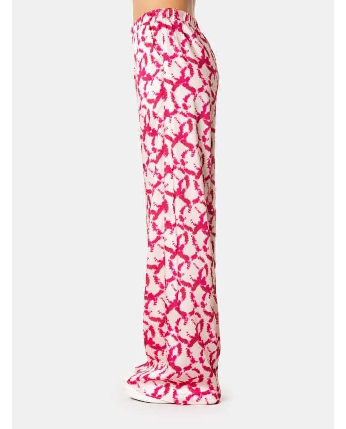 JIJIL Pantalone a fantasia