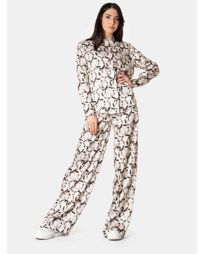 JIJIL Pantalone a fantasia