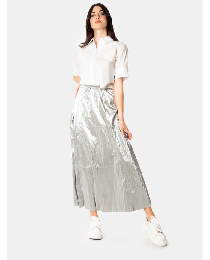 JIJIL Camnicia corta con strass