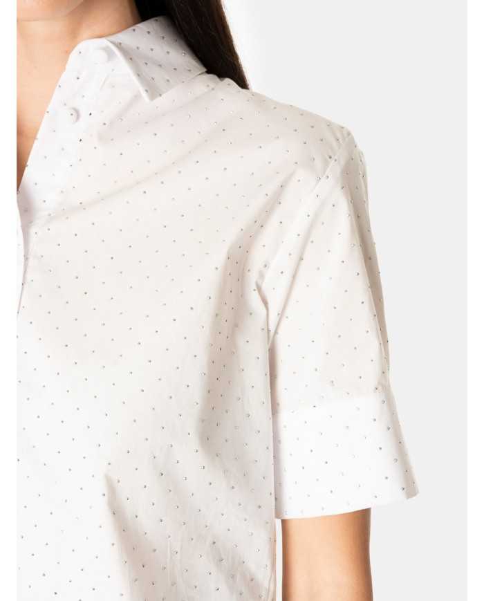 JIJIL Camnicia corta con strass