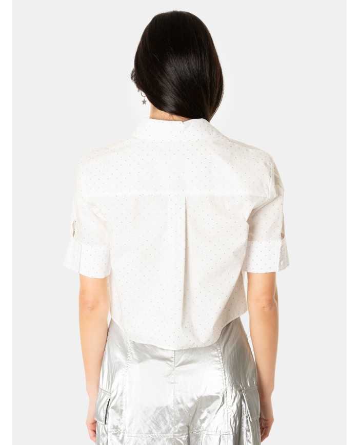 JIJIL Camnicia corta con strass