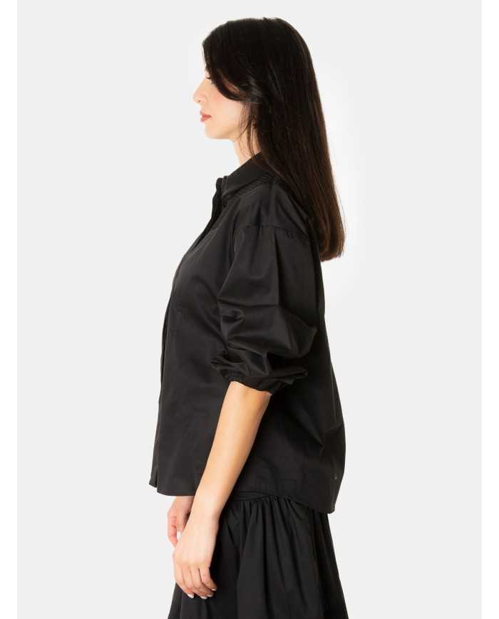 JIJIL Camicia con rete traforata