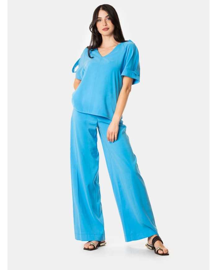 JIJIL Pantalone ampio in viscosa