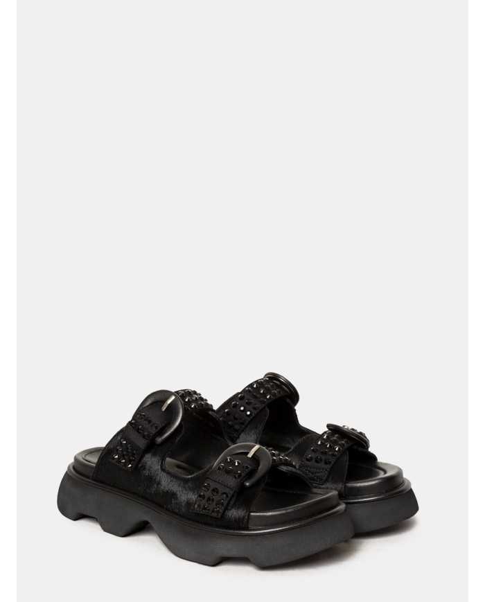 JEANNOT Sandalo ciabatta con strass