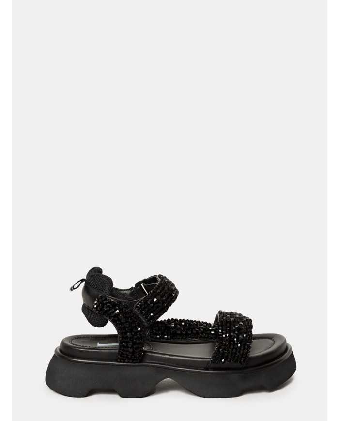 JEANNOT Sandalo sportivo con strass