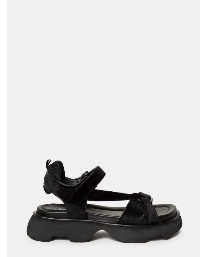 JEANNOT Sandalo sportivo in velluto