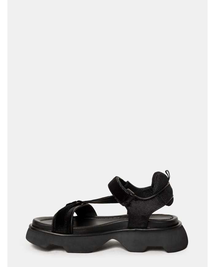 JEANNOT Sandalo sportivo in velluto