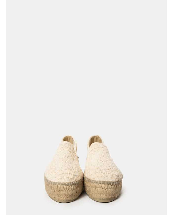 MANEBì Espadrillas cotton crochet