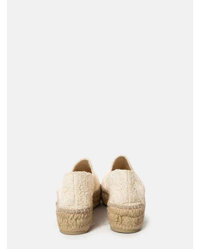 MANEBì Espadrillas cotton crochet