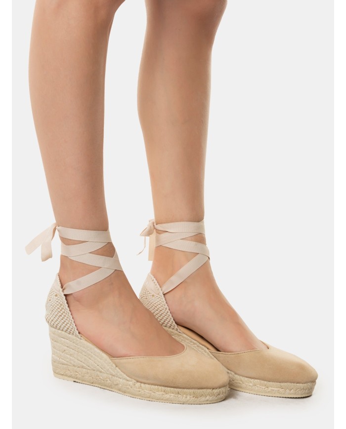 MANEBì Espadrillas soft suede