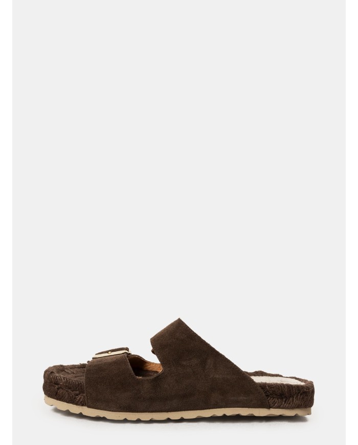 MANEBì Ciabatta in suede