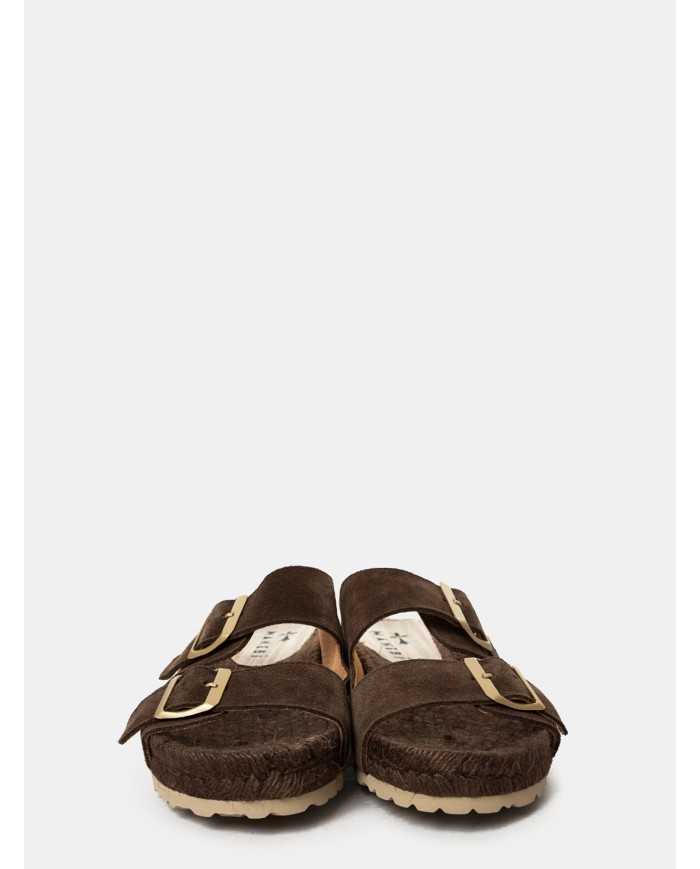 MANEBì Ciabatta in suede