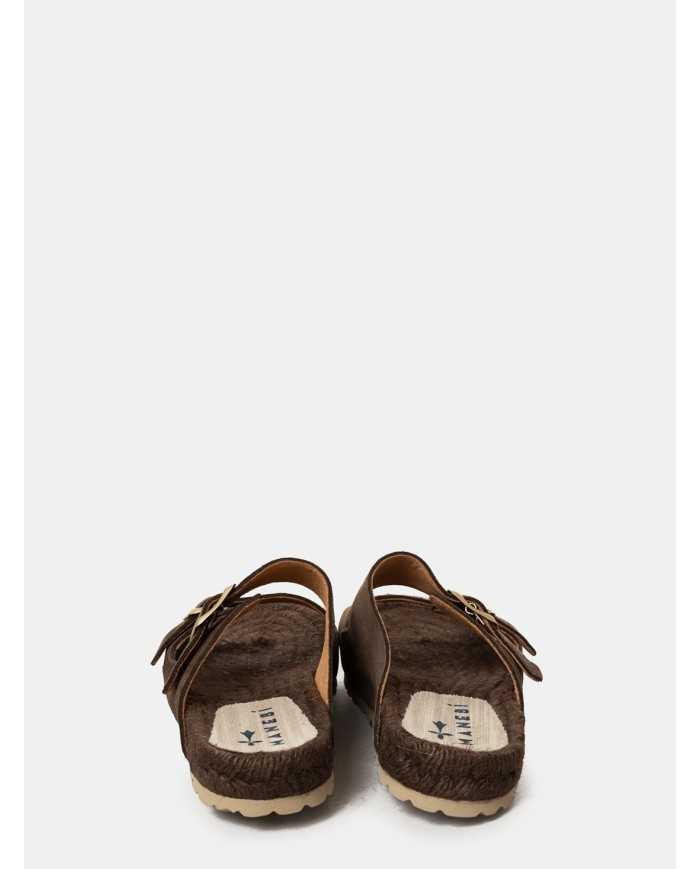 MANEBì Ciabatta in suede