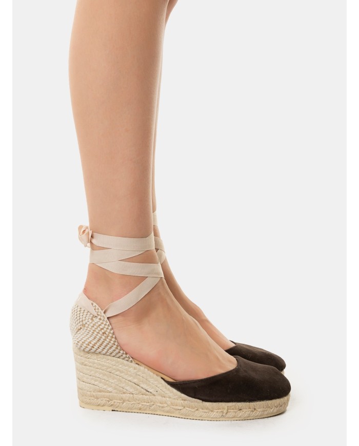 MANEBì Espadrillas soft suede