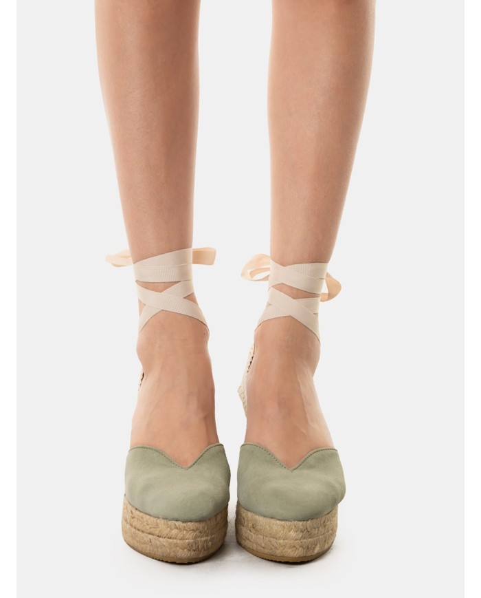 MANEBì Espadrillas soft suede