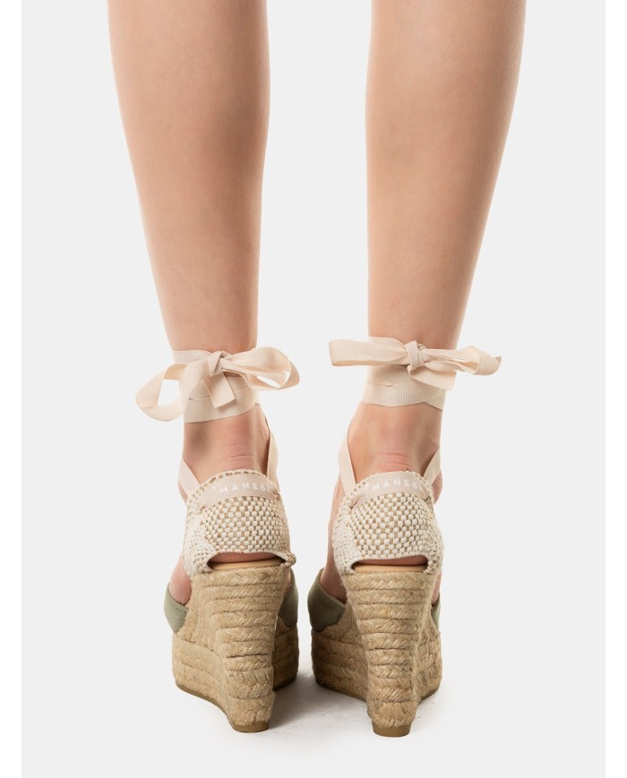 MANEBì Espadrillas soft suede