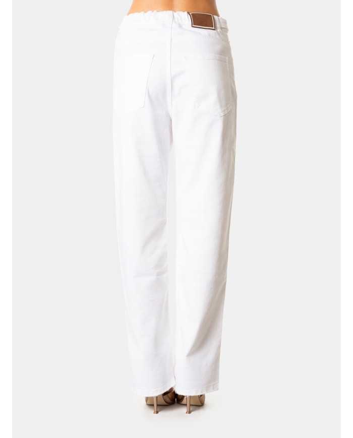 BEATRICE B Pantalone in bull denim