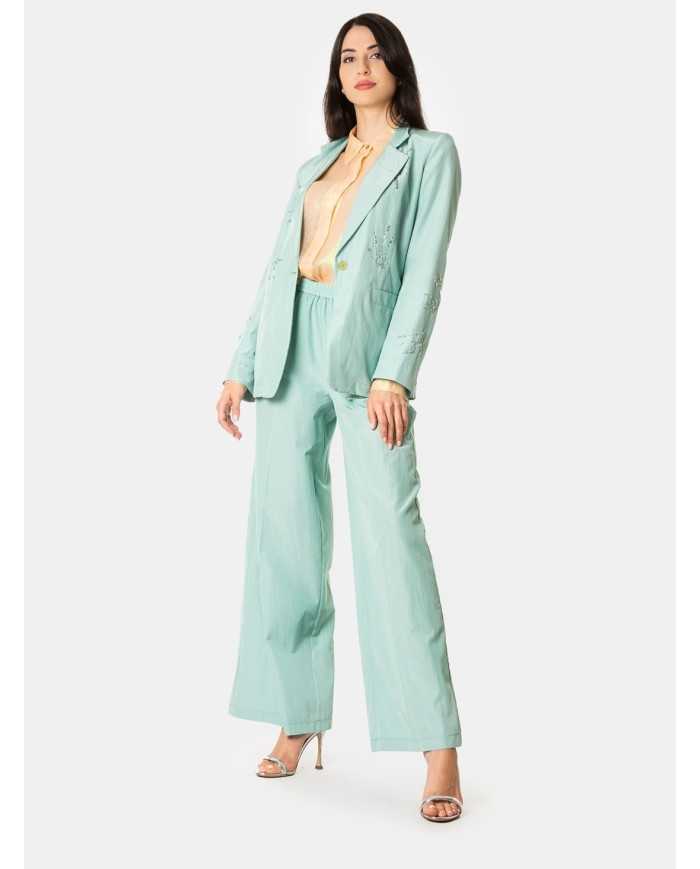 forte_forte Pantalone palazzo taffetta