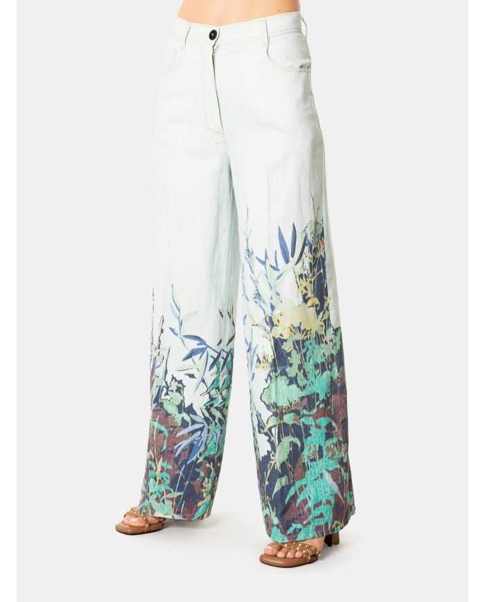 forte_forte Jeans con stampa