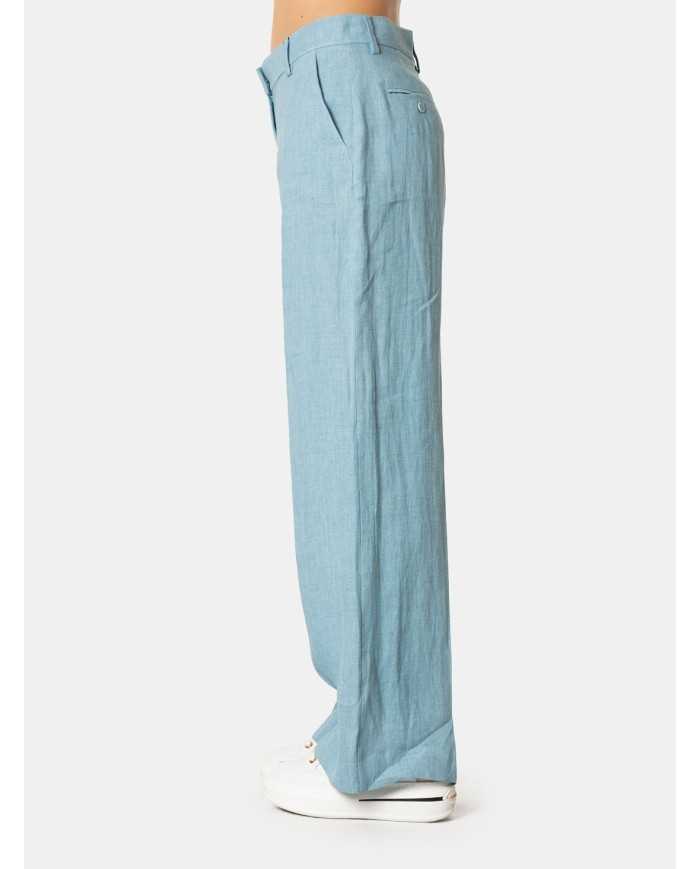 MAXMARA WEEKEND Pantalone in lino