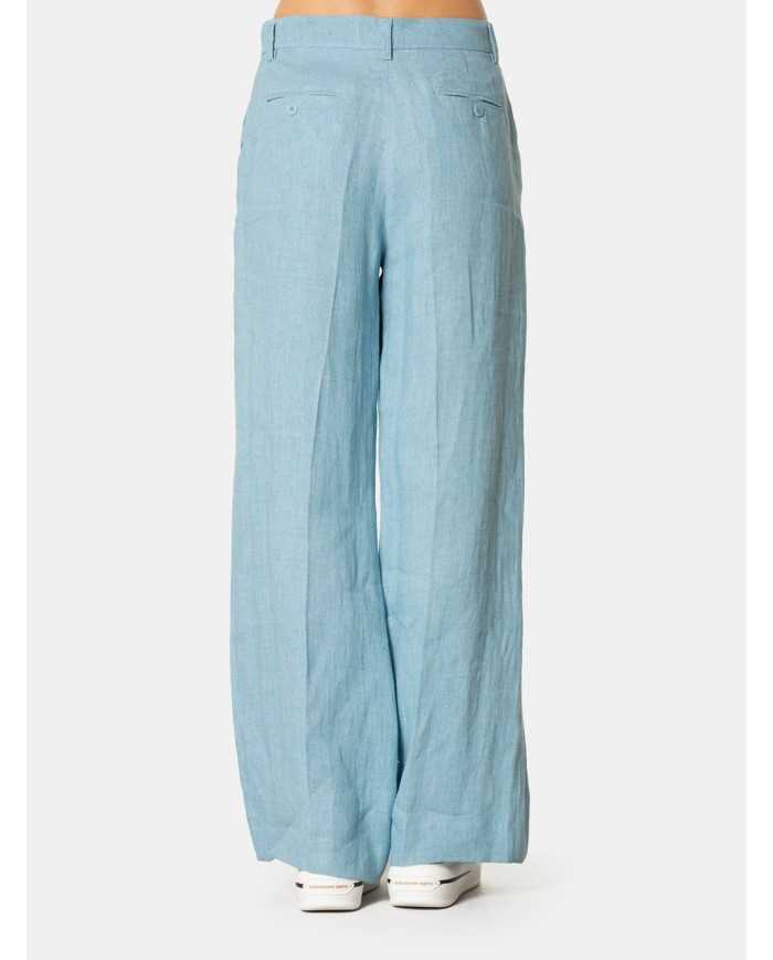 MAXMARA WEEKEND Pantalone in lino