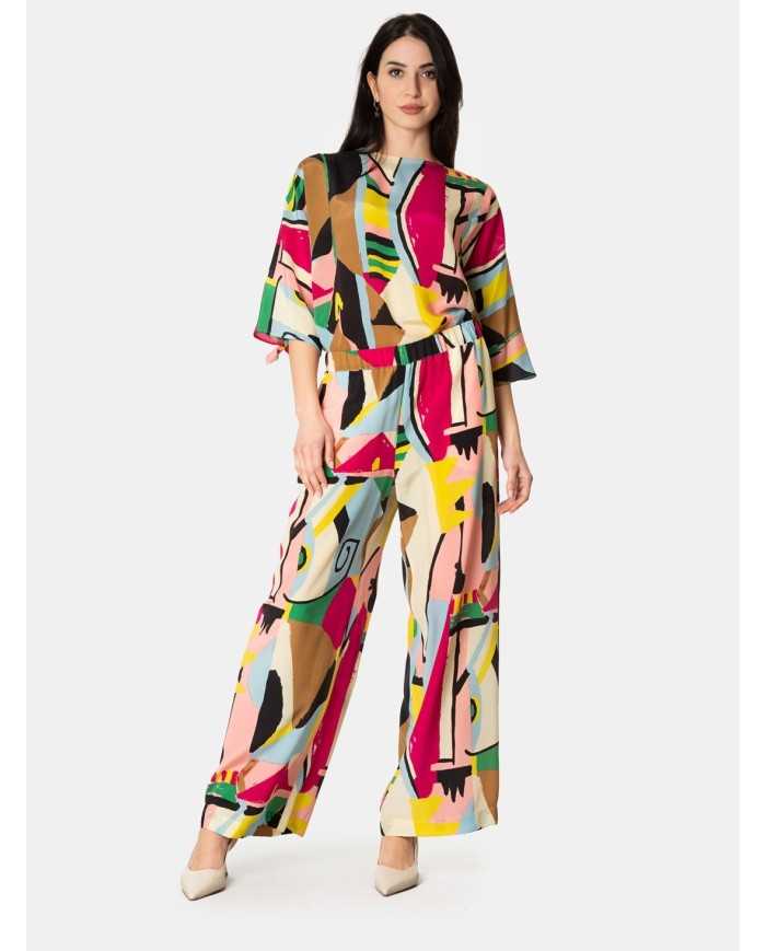 MAXMARA WEEKEND Pantalone in seta