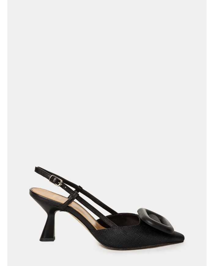 CHANTAL Sandalo slingback in rafia