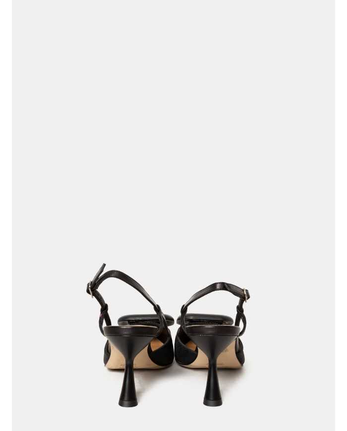 CHANTAL Sandalo slingback in rafia