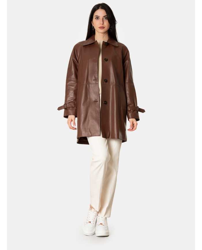 MAXMARA WEEKEND Spolverino in pelle