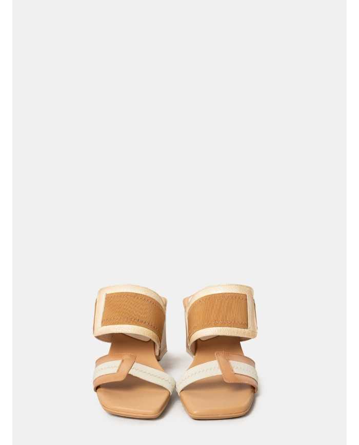 HISPANITAS Sandalo sabot alto