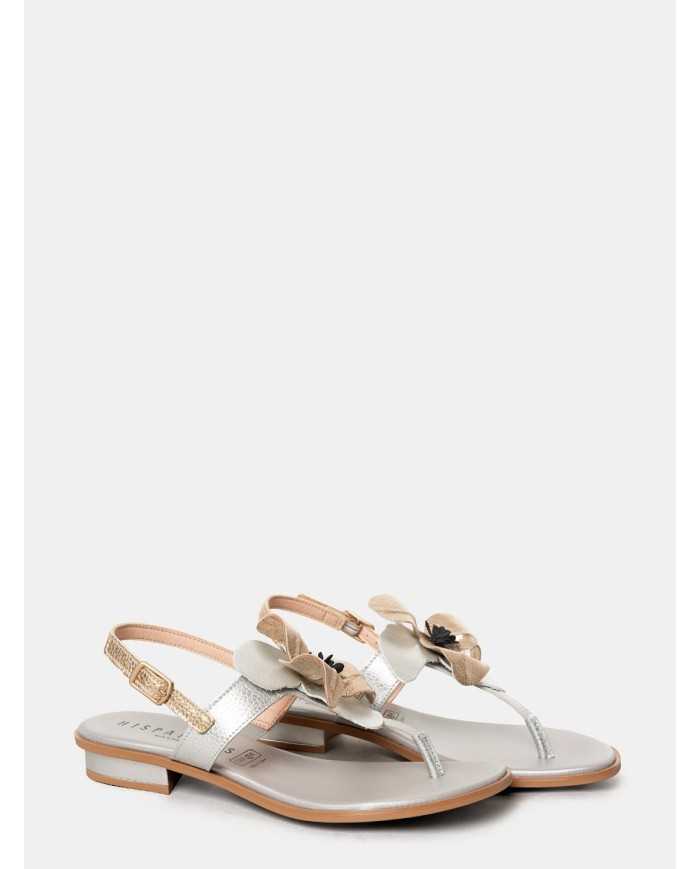 HISPANITAS Sandalo infradito con fiore