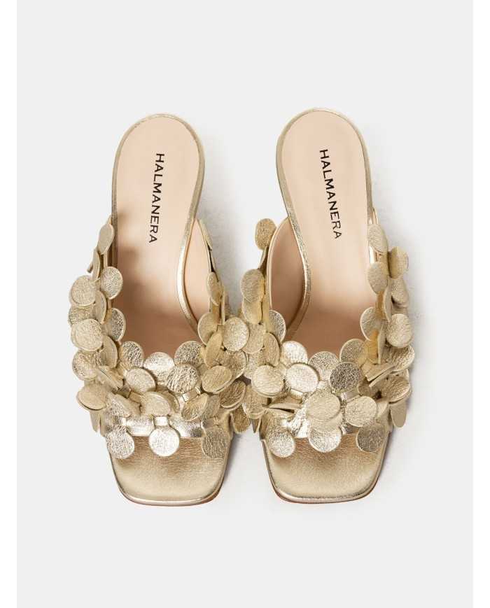 HALMANERA Sandalo sabot laminato