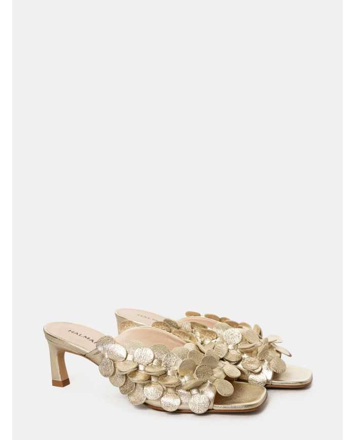 HALMANERA Sandalo sabot laminato