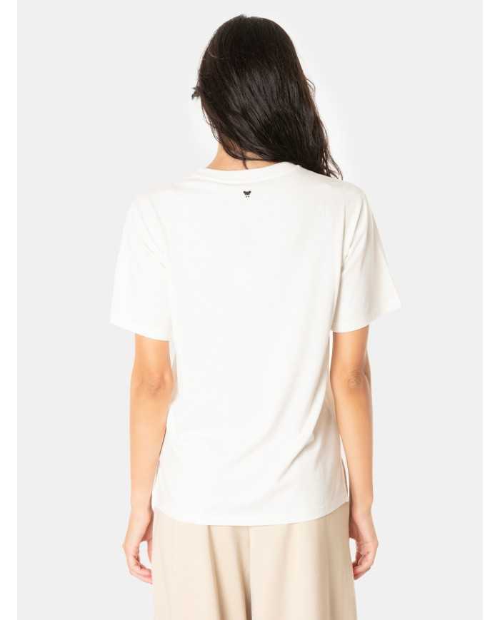 MAXMARA WEEKEND T-shirt con ricamo