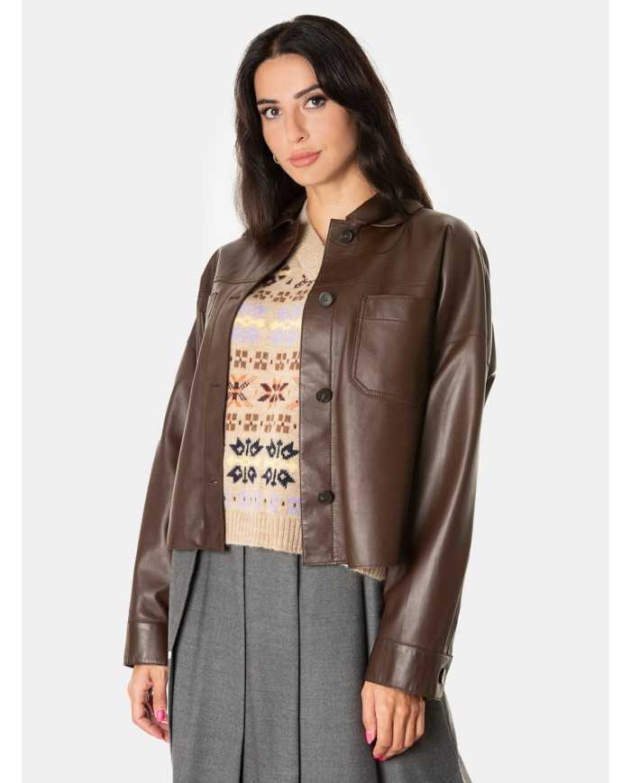 MAXMARA WEEKEND Giacca in pelle