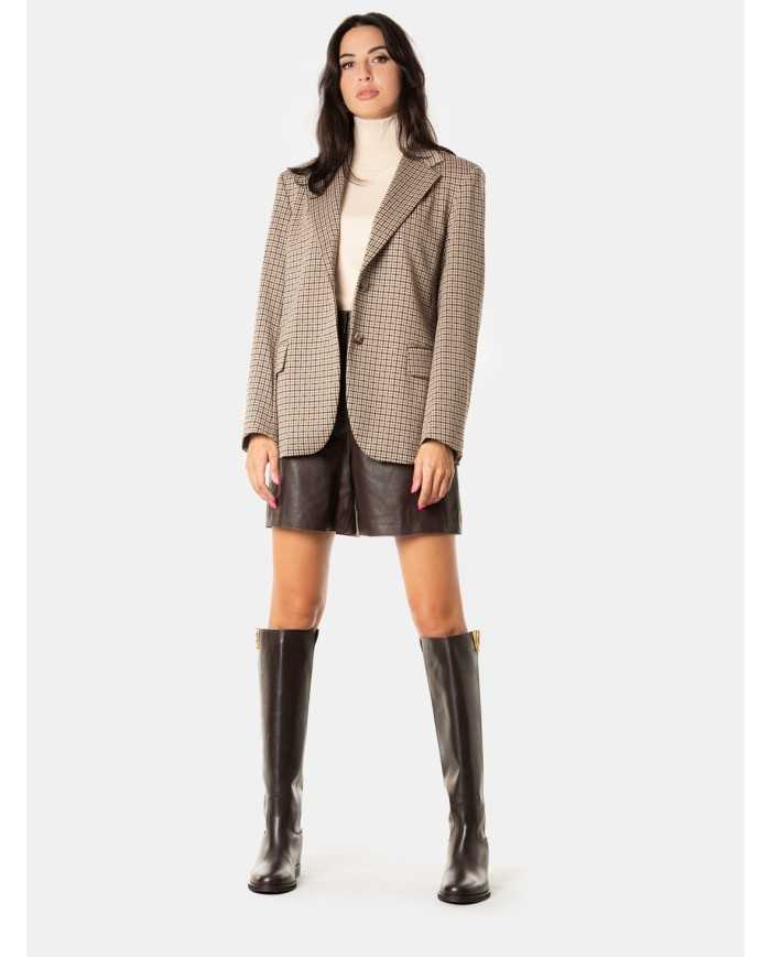 MAXMARA WEEKEND Giacca pied de poule