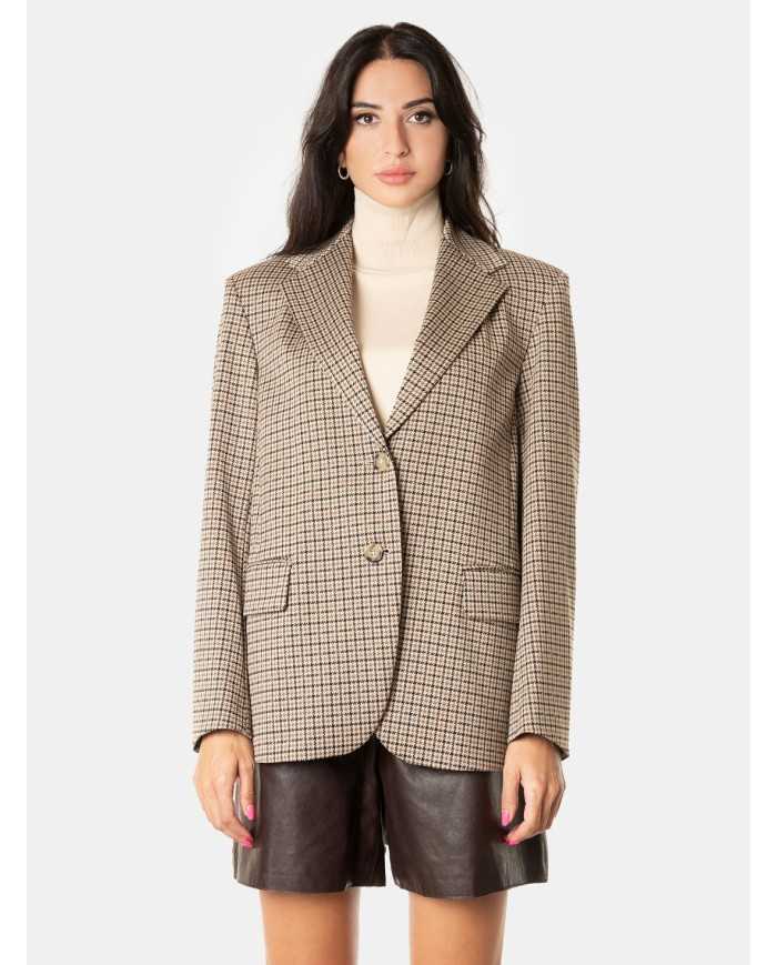 MAXMARA WEEKEND Giacca pied de poule