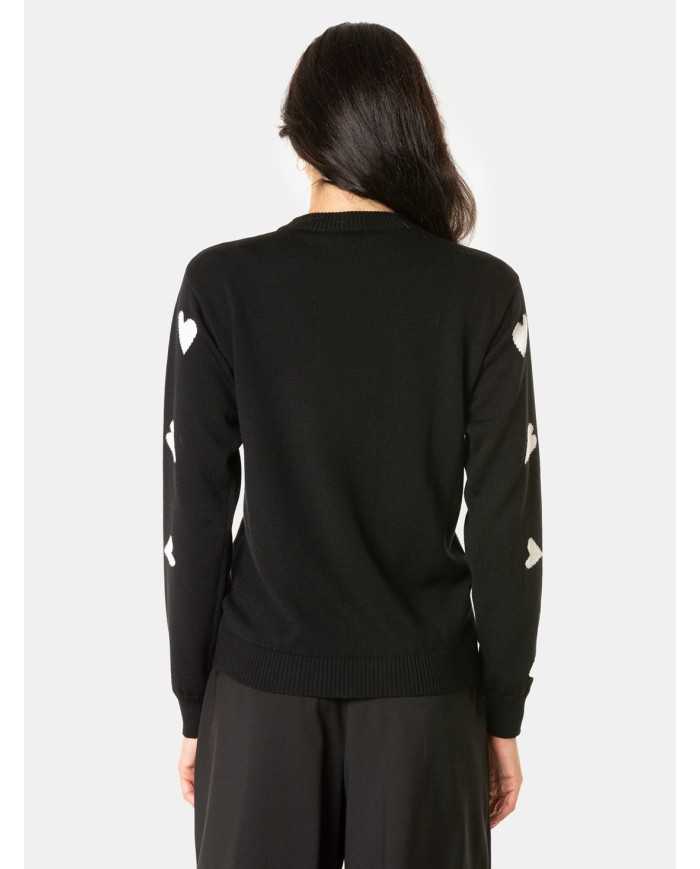 MAXMARA STUDIO Maglia con cuori