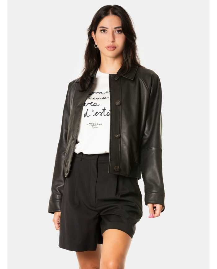 MAXMARA STUDIO Giacca in pelle