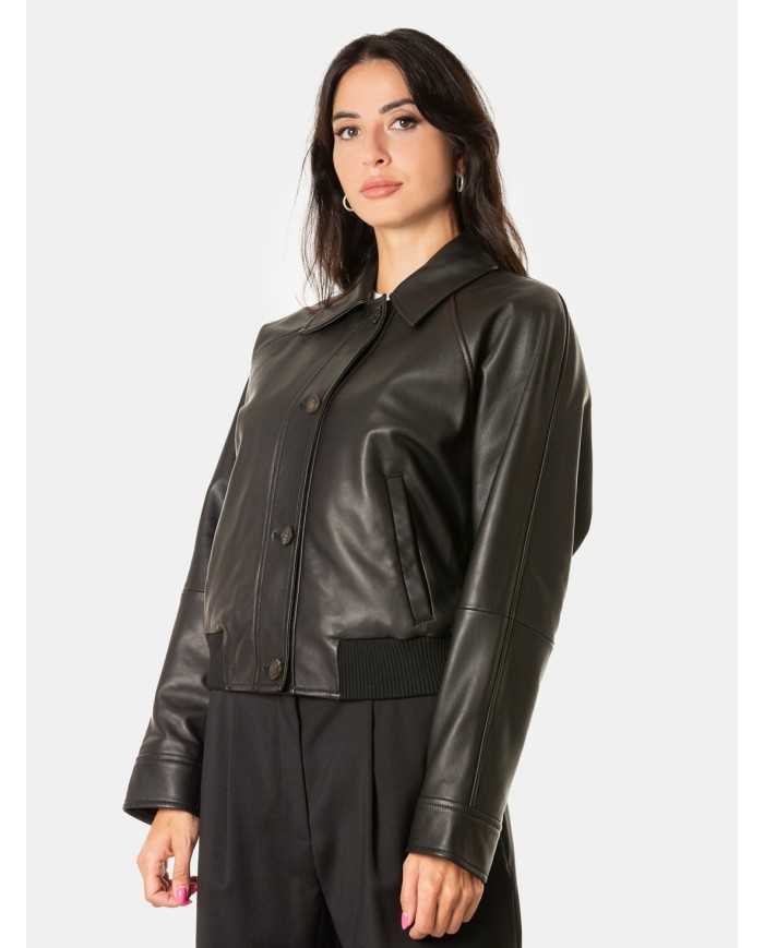 MAXMARA STUDIO Giacca in pelle