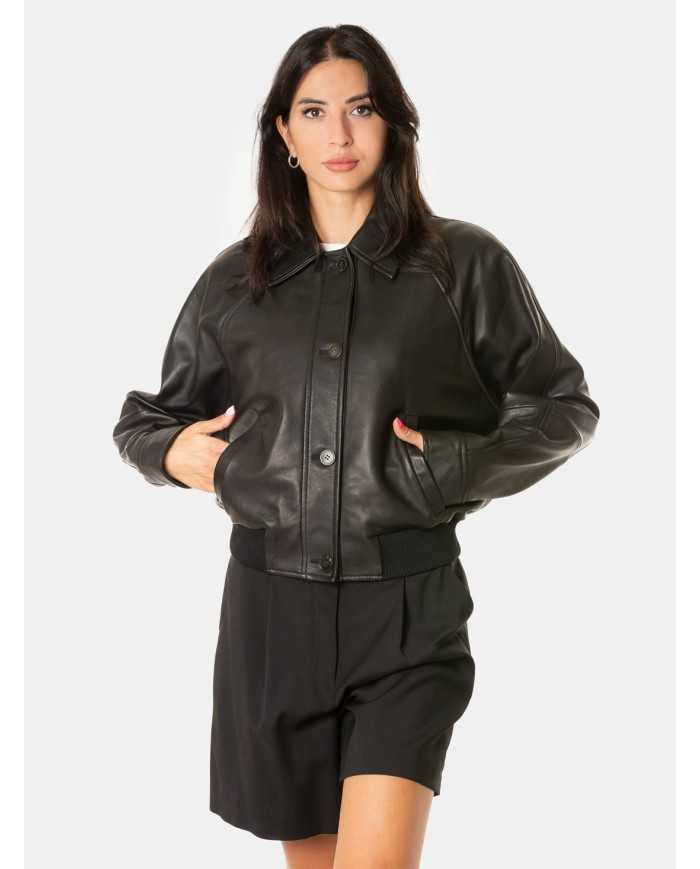 MAXMARA STUDIO Giacca in pelle