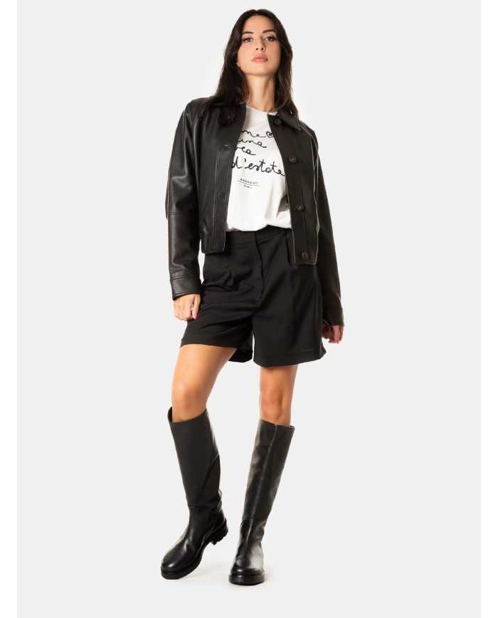 MAXMARA STUDIO Giacca in pelle