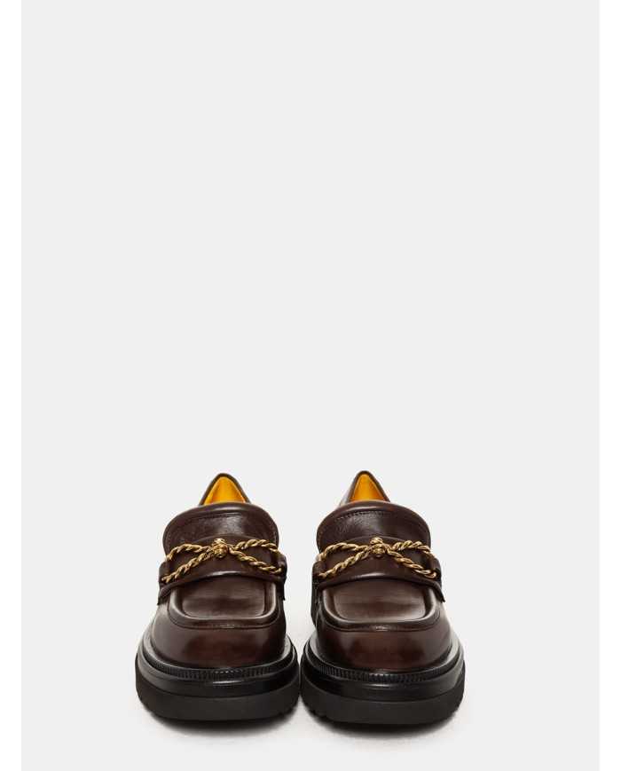 mara bini Mocassino in pelle