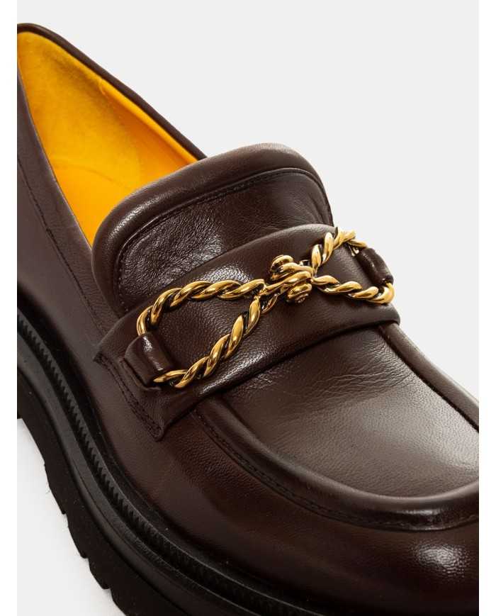 mara bini Mocassino in pelle