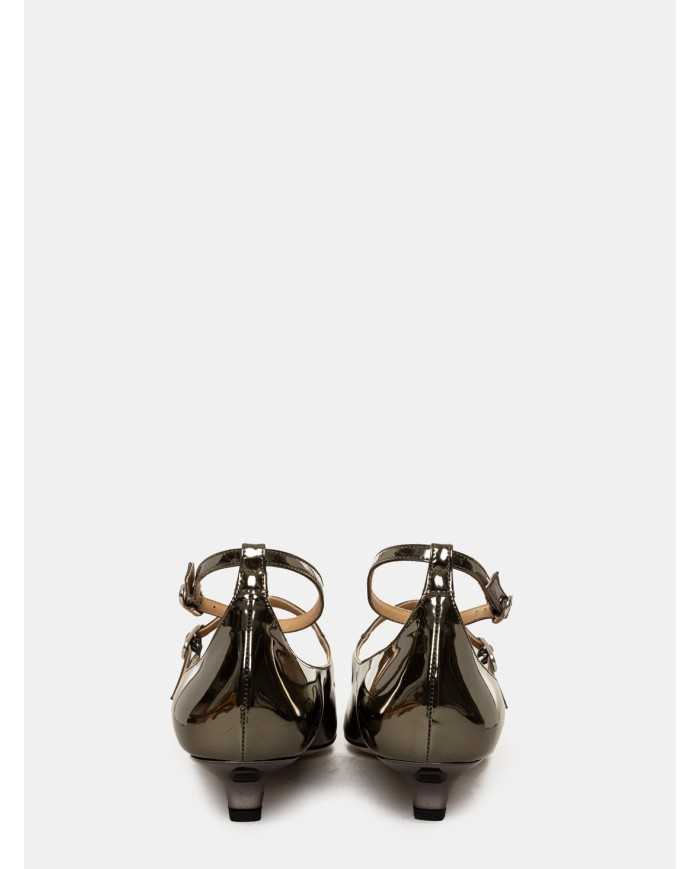 PROSPERINE Decolletè specchio con fibbie