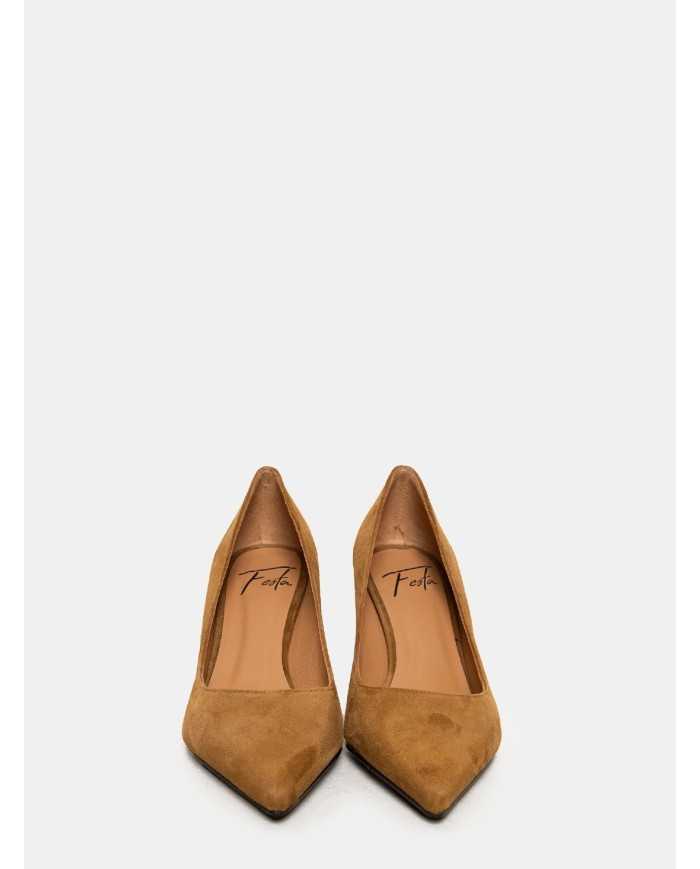 ROBERTO FESTA Decolletè in camoscio