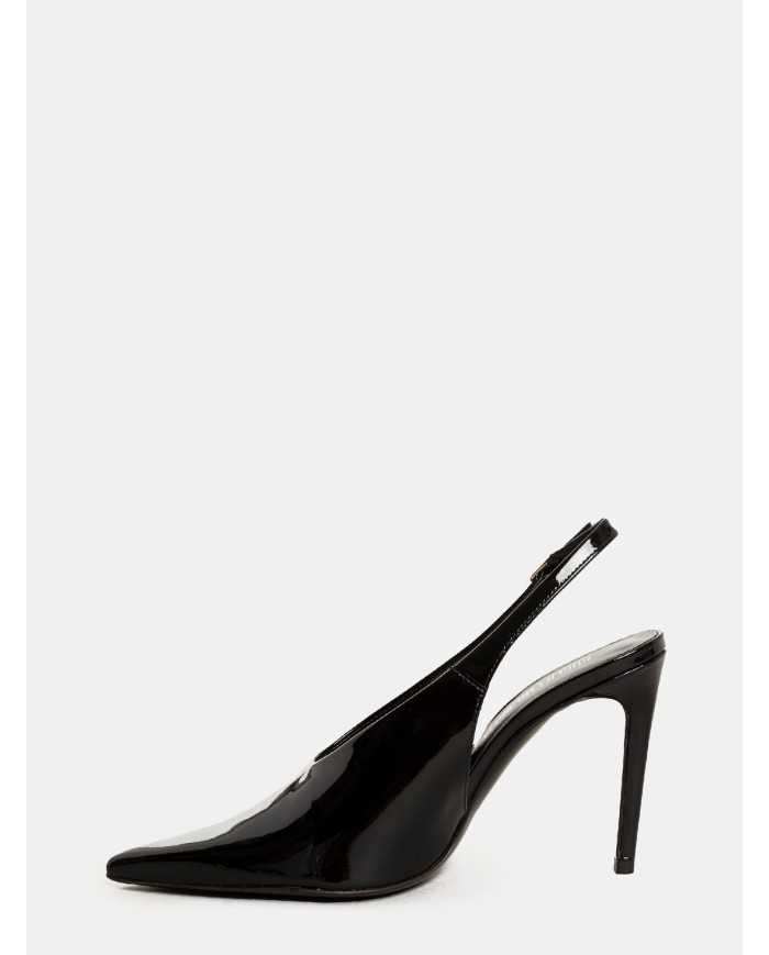 GUGLIELMO ROTTA Sandalo slingback in vernice