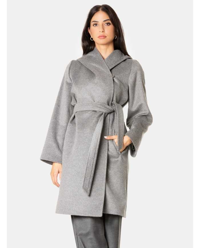 MAXMARA STUDIO Cappotto con cappuccio